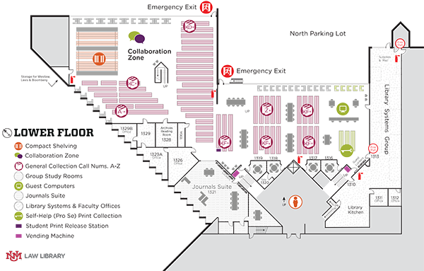 click to download PDF of lower floor